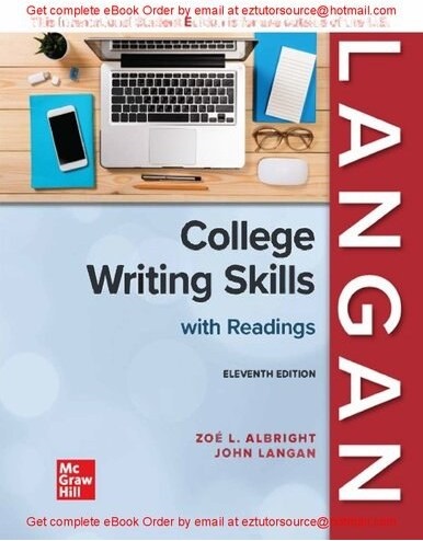 College Writing Skills with Readings 11th