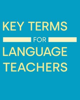 Key Terms for Language Teachers A Pocket Guide