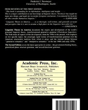Linguistic Theory in America