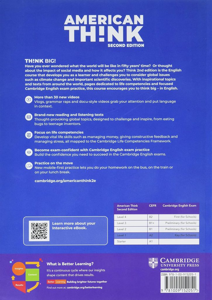 Think Level 1 Student s Book with Interactive eBook American English