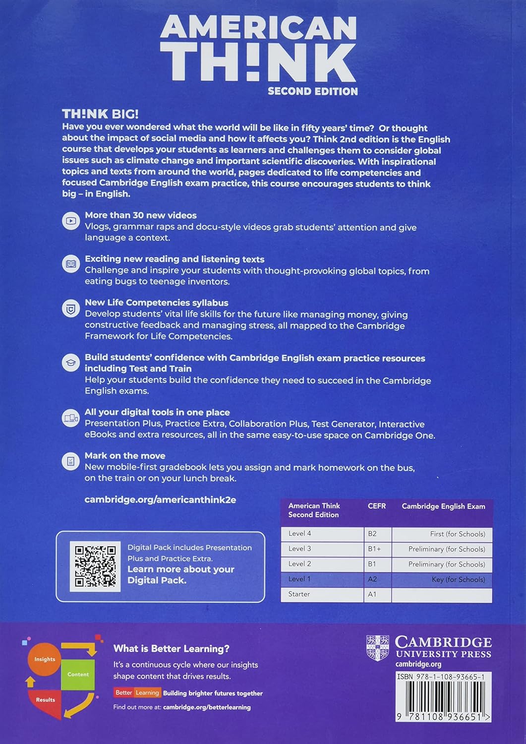 Think Level 1 Teacher s Book with Digital Resource Pack American English