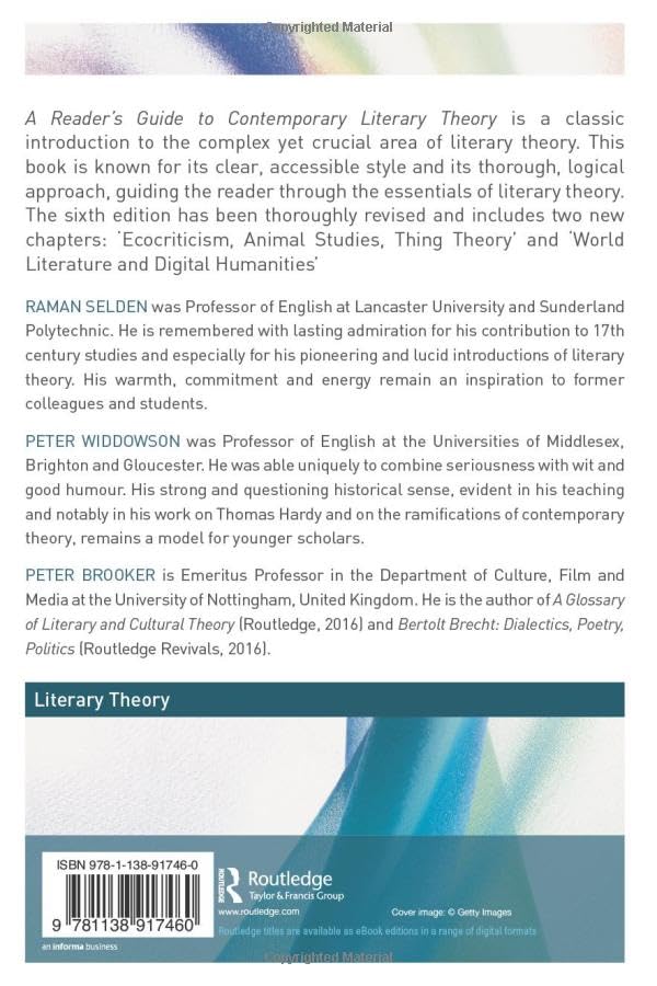 A Readers Guide to Contemporary Literary Theory 6th Edition