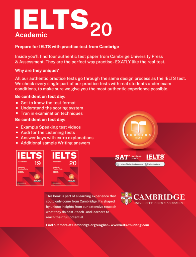 Cambridge IELTS 20 Academic