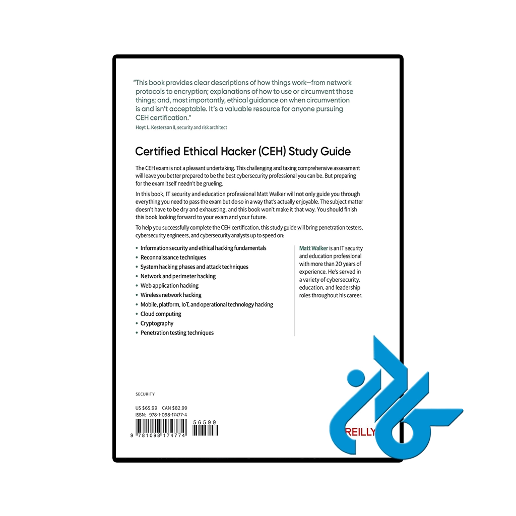 کتاب Certified Ethical Hacker Study Guide